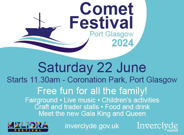 Comet Festival 2024 poster